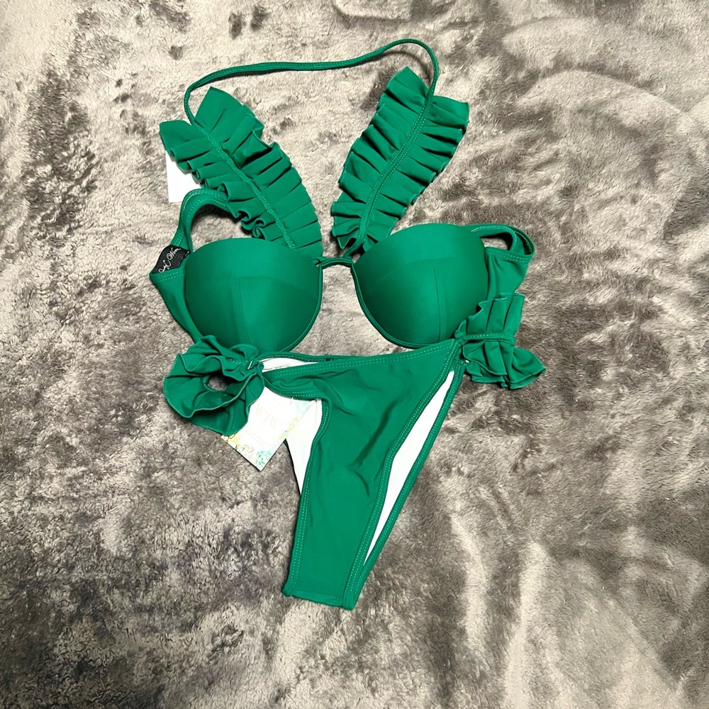 Two Piece Mondrian Bikini Set